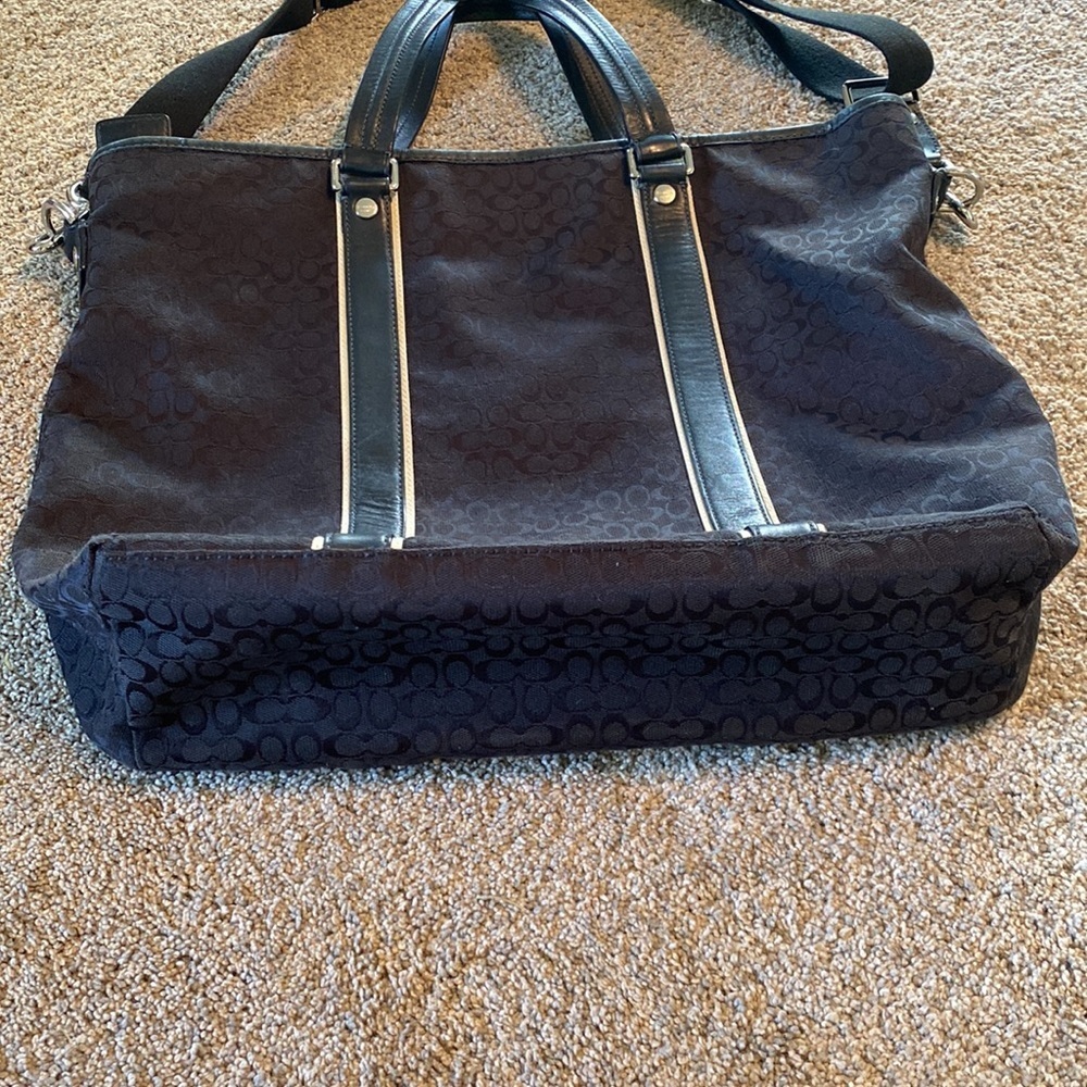Black Coach Laptop Bag - Picture 6 of 12